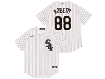 Chicago White Sox #88 Luis Robert White Cool Base Jersey