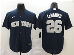 New York Yankees #26 DJ LeMahieu Navy Cool Base Jersey