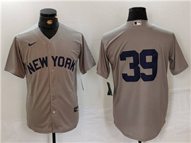 New York Yankees #39 Jose Trevino Gray Away Limited Jersey