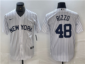 New York Yankees #48 Anthony Rizzo White Fashion Jersey