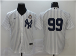 New York Yankees #99 Aaron Judge White 2024 World Series Limited Jersey