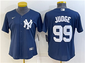 New York Yankees #99 Aaron Judge Women's Navy Cool Base Jersey