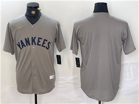 New York Yankees Gray Cooperstown Collection Team Jersey