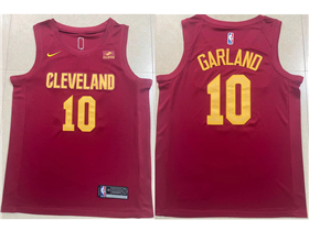 Cleveland Cavaliers #10 Darius Garland 2022-23 Wine Swingman Jersey