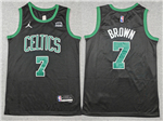 Boston Celtics #7 Jaylen Brown 2022-24 Black Statement Swingman Jersey