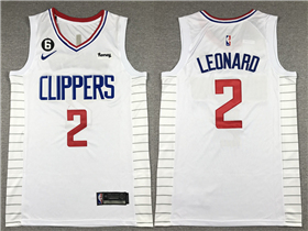 Los Angeles Clippers #2 Kawhi Leonard White Swingman Jersey