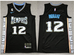 Memphis Grizzlies #12 Ja Morant 2022-23 Black City Edition Swingman Jersey