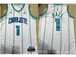 Charlotte Hornets #1 LaMelo Ball Youth White Swingman Jersey