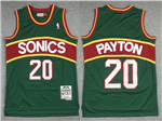 Seattle SuperSonics #20 Gary Payton 1995-96 Green Hardwood Classics Jersey