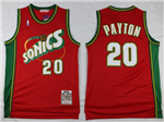 Seattle SuperSonics #20 Gary Payton 1997-98 Red Hardwood Classics Jersey