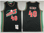 Seattle SuperSonics #40 Shawn Kemp 1995-96 Neapolitan Hardwood Classics Jersey