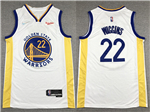 Golden State Warriors #22 Andrew Wiggins White Swingman Jersey