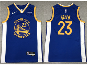 Golden State Warriors #23 Draymond Green Blue Swingman Jersey