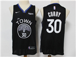 Golden State Warriors #30 Stephen Curry 2019-20 Black City Edition Swingman Jersey