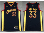 Golden State Warriors #33 James Wiseman 2020-21 Navy City Edition Swingman Jersey