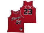 Chicago Bulls #23 Michael Jordan 1984-85 Red Throwback Jersey