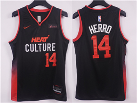 Miami Heat #14 Tyler Herro 2023-24 Black City Edition Swingman Jersey