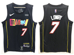 Miami Heat #7 Kyle Lowry 2021-22 Black City Edition Swingman Jersey