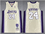 Los Angeles Lakers #24 Kobe Bryant Gold Hall of Fame Class of 2020 Hardwood Classics Jersey