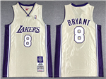 Los Angeles Lakers #8 Kobe Bryant Gold Hall of Fame Class of 2020 Hardwood Classics Jersey