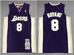 Los Angeles Lakers #8 Kobe Bryant Purple Hall of Fame Class of 2020 Hardwood Classics Jersey