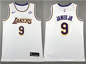 Los Angeles Lakers #9 Bronny James White Swingman Jersey