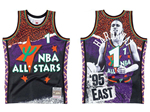 Orlando Magic #1 Anfernee Hardaway 1995 All-Star Game Fashion Hardwood Classics Jersey