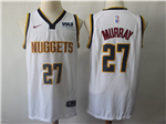 Denver Nuggets #27 Jamal Murray White Swingman Jersey