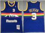 Denver Nuggets #3 Allen Iverson 2006-07 Blue Hardwood Classics Jersey