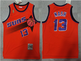 Phoenix Suns #13 Steve Nash 1996-97 Orange Hardwood Classics Jersey