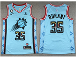 Phoenix Suns #35 Kevin Durant 2022-23 Teal City Edition Swingman Jersey