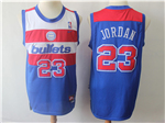 Washington Bullets #23 Michael Jordan 2002-03 Hardwood Classics Blue Jersey