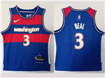 Washington Wizards #3 Bradley Beal 2021-22 Blue City Edition Swingman Jersey