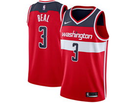 Washington Wizards #3 Bradley Beal Red Swingman Jersey