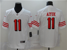 San Francisco 49ers #11 Brandon Aiyuk White Alternate Vapor Limited Jersey