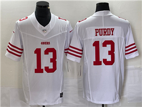 San Francisco 49ers #13 Brock Purdy White Vapor F.U.S.E. Limited Jersey