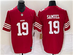 San Francisco 49ers #19 Deebo Samuel Red Vapor F.U.S.E. Limited Jersey