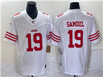 San Francisco 49ers #19 Deebo Samuel White Vapor F.U.S.E. Limited Jersey