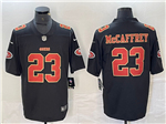 San Francisco 49ers #23 Christian McCaffrey Carbon Black Fashion Limited Jersey