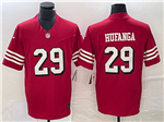 San Francisco 49ers #29 Talanoa Hufanga Alternate Red Vapor F.U.S.E. Limited Jersey