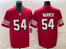 San Francisco 49ers #54 Fred Warner Alternate Red Vapor F.U.S.E. Limited Jersey