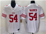 San Francisco 49ers #54 Fred Warner White Vapor F.U.S.E. Limited Jersey