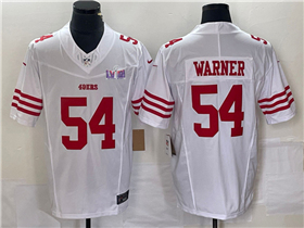 San Francisco 49ers #54 Fred Warner White Super Bowl LVIII F.U.S.E. Limited Jersey