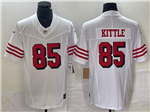 San Francisco 49ers #85 George Kittle Alternate White Vapor F.U.S.E. Limited Jersey