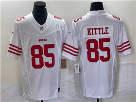 San Francisco 49ers #85 George Kittle White Vapor F.U.S.E. Limited Jersey