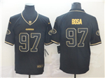 San Francisco 49ers #97 Nick Bosa Black Gold Vapor Limited Jersey