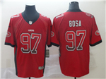 San Francisco 49ers #97 Nick Bosa Red Drift Fashion Limited Jersey