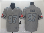 San Francisco 49ers #97 Nick Bosa Gray Gridiron Gray Limited Jersey