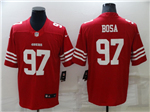 San Francisco 49ers #97 Nick Bosa Red Vapor Limited Jersey