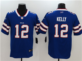 Buffalo Bills #12 Jim Kelly Blue Vapor Limited Jersey